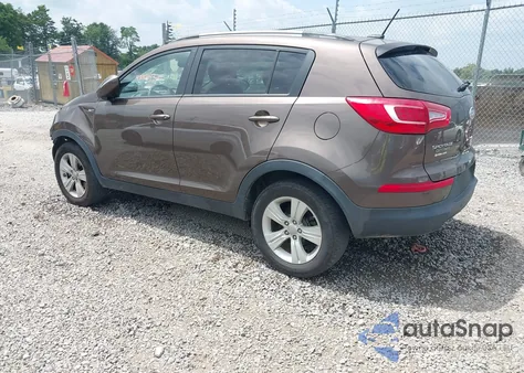 2012 Kia Sportage Lx из США, поврежденный, VIN KNDPBCA29C7205807
